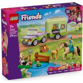Конструктор LEGO Friends Причіп для коня й лошати