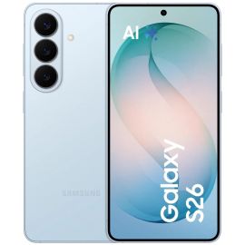 Смартфон Samsung Galaxy S26 5G (S942) 6.3' 12/256ГБ, 2SIM, 4300мА•год, блакитний