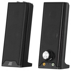 Акустична система 2E PCS203, 2.0, USB, Metal Black
