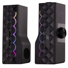 Акустична система 2E PCS232 RGB, Soundbar, 2.0, USB, Black