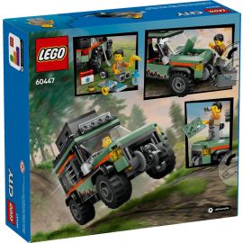 Конструктор LEGO City Позашляхова гірська вантажівка 4x4