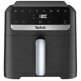 Мультипіч Tefal Easy Fry Mega Compact, 1700Вт, чаша-7.5л, сенсорне керув., 8 програм, пластик, чорний