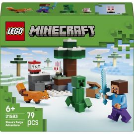 Конструктор LEGO Minecraft Пригоди Стіва в тайзі