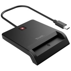 Кардридер Trust Primo Smartcard Reader, USB-C, чорний