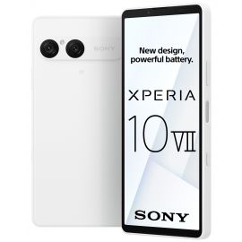 Смартфон Sony Xperia 10 VII 5G (XQ-FE72) 6.1" 8/128ГБ, 2SIM, 5000мА•год, білий