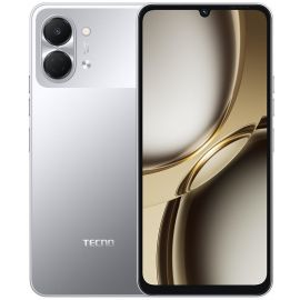 Смартфон TECNO Spark Go 3 (KN3) 6.75" 4/64ГБ, 2SIM, 5000мА•год, Titanium Grey