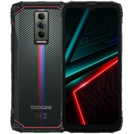Смартфон Doogee Blade 10 Energy 6.56" 4/128ГБ, 2SIM, 6150мА•год, червоно-синій