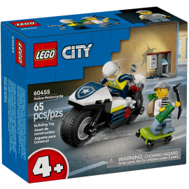 Конструктор LEGO City  Переслідування на поліцейському мотоциклі