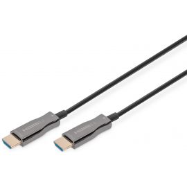 Кабель DIGITUS HDMI UHD 4K, AOC hybrid-fiber, type A M/M, 30м, чорний