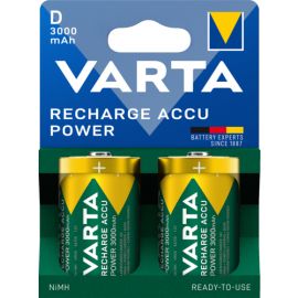 Акумулятор Varta NI-MH Power D(LR20) 3000 мА•г, 2шт