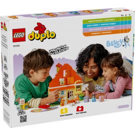 Конструктор LEGO DUPLO Bluey Родинний дім Блуї із грою на запам'ятовування