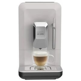 Кавомашина Krups My Coffee+ 1.5л, зерно, ОLED дисплей, авторецептів - 3, метал, сірий