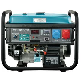 Генератор бензиновий Konner&Sohnen KS 10000E 1/3, 230/400В, 7.5/8кВт, 3Фази, електростартер, 88кг