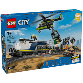 Конструктор LEGO City Пограбування поліцейського поїзда