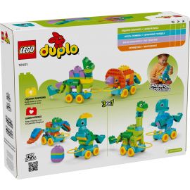 Конструктор LEGO DUPLO Town Динозаври на колесах 3в1