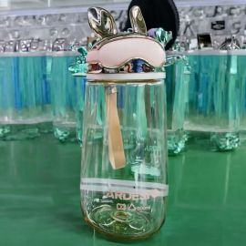 Пляшка для води ARDESTO Bunny 600мл, пластик, жовтий
