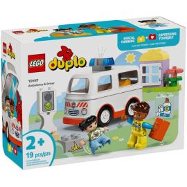 Конструктор LEGO DUPLO Town Швидка допомога та водій