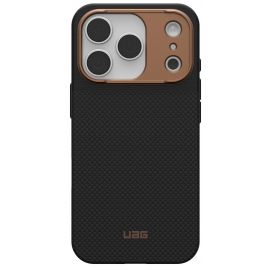 Чохол UAG для iPhone 17 Pro, Fibr Armr Magsafe, Kevlar Graphite/Bronze