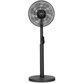 Вентилятор Cooper&Hunter CH-RFF1270RT підлоговий, 32см, 18Вт, пульт ДУ, висота 80-100см, Bluetooth кер-ня, сірий