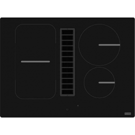 Варильна повверхня Franke індукційна, 70см, розширена зона, вбудована витяжка, Booster, 1050м.куб/год, A++, автовідключення, чорний