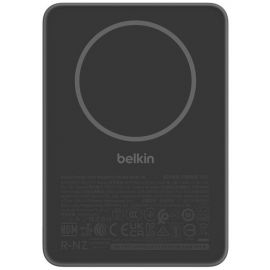 Акумулятор портативний літій-іонний Power Bank Belkin 5000мА·год, Slim Magnetic, чорний