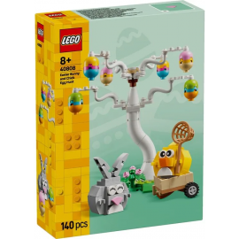 Конструктор LEGO Iconic Великодній кролик і полювання на курячі яйця