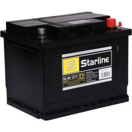 Акумулятор Starline 12В 56А·год 480А R+ (BA SL 55P)