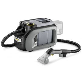 Пилосос професійний акумуляторний Karcher Puzzi 2/1 Bp 36Вт 16кПа контейнер 1.7/2.9л вологе/сухе прибирання  3.74кг