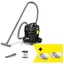 Пилосос професійний Karcher Go!Further NT 22/1 Ap L Re!Plast 1300Вт 249мБар контейнер 22л вологе/сухе прибирання  5.7кг