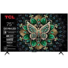 Телевізор 75" TCL MiniLED 4K 144Hz Smart Google TV Titan ONKYO sound