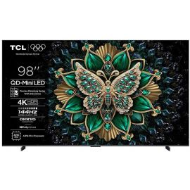Телевізор 98" TCL MiniLED 4K 144Hz Smart Google TV Titan ONKYO sound
