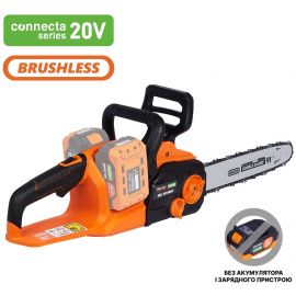 Пила ланцюгова акумуляторна SEQUOIA SBC4014BSO 40В(20В+20В) шина Oregon 35см 3/8" 15.0м/с ЗП 3.68кг без АКБ та ЗП