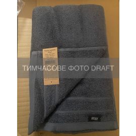 Рушник махровий ARDESTO Ritual 70х140см, 100% бавовна, сірий темний