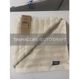 Рушник махровий ARDESTO Lines 50х90см, 100% бавовна, бежевий