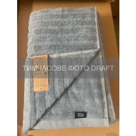 Рушник махровий ARDESTO Lines 50х90см, 100% бавовна, синій