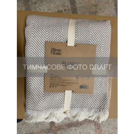 Плед ARDESTO Basic 150х200см, 100% бавовна, бежевий