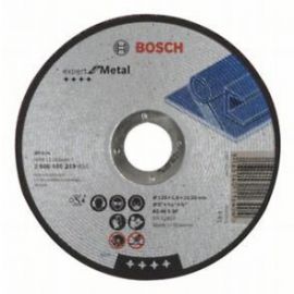 Круг Bosch Expert for Metal, вiдрiзний, прямий, 125Х1.6 мм.