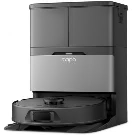 Робот-пилосмок TP-LINK TAPO RV 50 PRO OMNI з вологим прибиранням + розумна док-станція з функцією автоматичного спорожнення