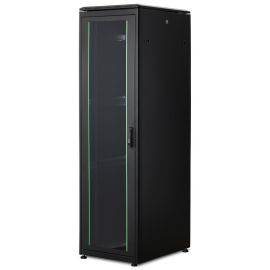 Шафа DIGITUS 19", 42U, Network Unique, передні двері зі склом, 600x800 мм, 1200кг максимально, чорна