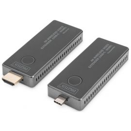 Бездротовий подовжувач DIGITUS USB-C > HDMI, 4K UHD, 30 м