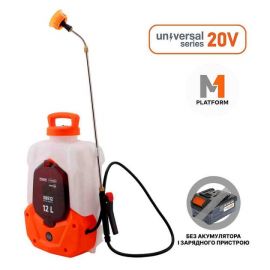 Обприскувач акумуляторний SEQUOIA SBS12XX-UNI 12л 20В 4.5бар 3.4кг без АКБ та ЗП