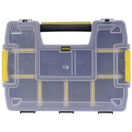 Органайзер Stanley Sort Master Light, 10 відділень, регульовані перегородки, 6.5х29.5x21.5см, пластик
