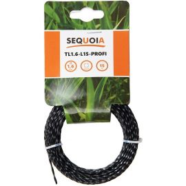Ліска косильна SEQUOIA 1.6мм 15м кручений квадрат