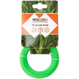 Ліска косильна SEQUOIA 1.6мм 15м зірка