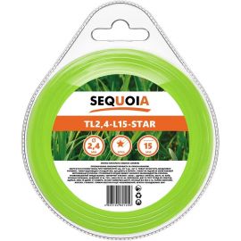 Ліска косильна SEQUOIA 2.4мм 15м зірка