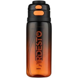Пляшка для води ARDESTO Gym 800мл, пластик, чорний