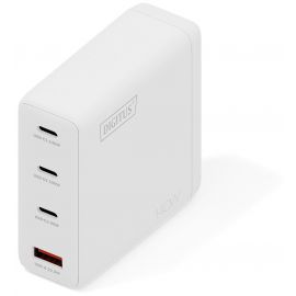 Зарядний пристрій DIGITUS GaN 3хUSB-C, 1хUSB-A, 140W