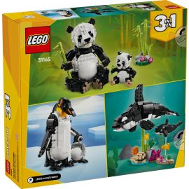 Конструктор LEGO Creator Дикі тварини: пандові