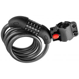 Замок протиугінний кодований Neo Tools, 120ммх12мм, чорний