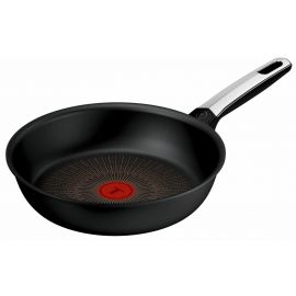 Сковорода Tefal Excellence Fusion,24см, алюміній, нержавіюча сталь, бакеліт, чорний